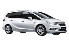 Van Hire Tipton - Vauxhall Zafira 5 + 2 - Minibus hire Tipton